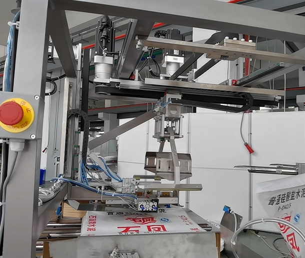 PP woven bag insertion machine manufacturing plant cost